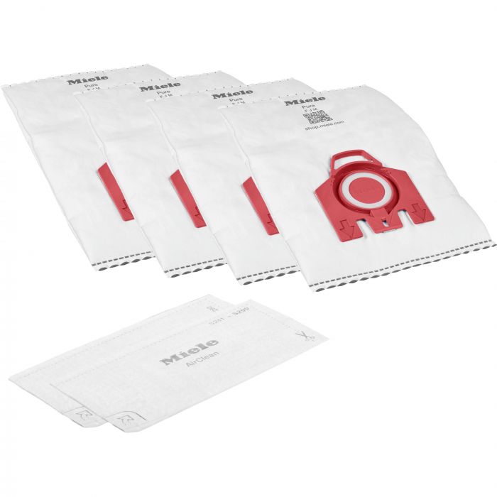 Мішки для пилососів Miele HyClean Pure FJM 3.5л, 4шт Мішки для пилососів Miele HyClean Pure FJM 3.5л, 4шт
