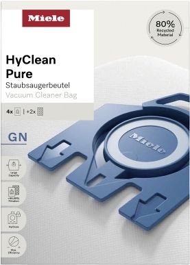 Мішки для пилососів Miele GN HyClean Pure 4.5л, 4шт Мішки для пилососів Miele GN HyClean Pure 4.5л, 4шт