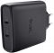 Зарядний пристрій мережевий Trust Maxo 100Вт, GaN, 2xUSB-C ,PD/PPS, чорний