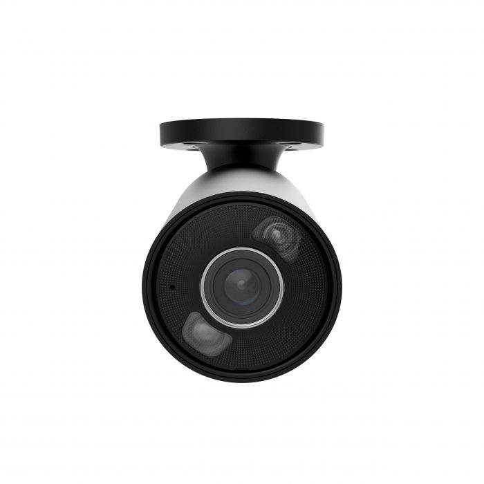 IP-Камера дротова Ajax BulletCam HL black, 5мп, 2.8мм, гібридне підсвічування IR 35м, білий Led 50м, Poe, True WDR, IP 65,  аудіо, кут огляду 100° до 110°, вулична, чорна