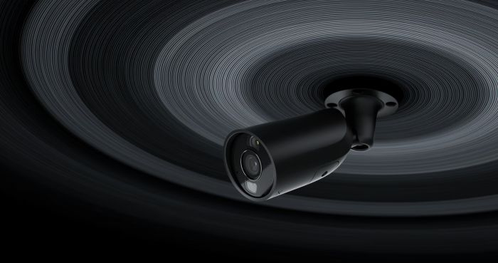 IP-Камера дротова Ajax BulletCam HL black, 5мп, 2.8мм, гібридне підсвічування IR 35м, білий Led 50м, Poe, True WDR, IP 65,  аудіо, кут огляду 100° до 110°, вулична, чорна