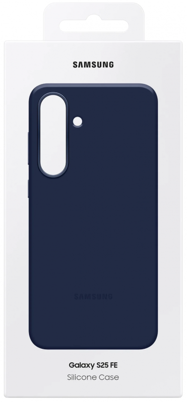 Чохол Samsung для Galaxy S25 FE (S731), Silicone case, синій темний Чохол Samsung для Galaxy S25 FE (S731), Silicone case, синій темний
