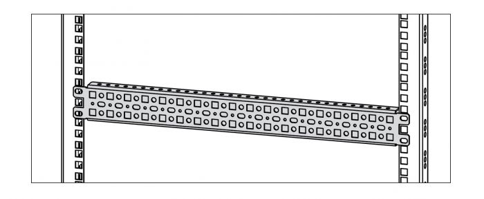 Монтажна штанга ZPAS 19" для шаф системи SZE2 Монтажна штанга ZPAS 19" для шаф системи SZE2