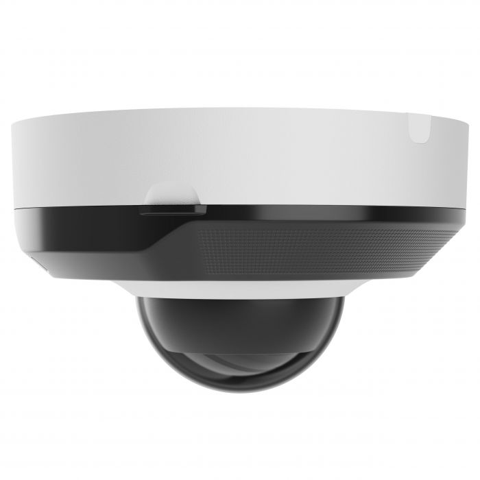IP-Камера дротова Ajax DomeCam Mini HL white, 8мп, 2.8мм, гібридне підсвічування IR 35м, білий Led 50м, Poe, True WDR, IP 65, ІЧ 30м, аудіо, кут огляду 100° до 110°, міні купольна, біла