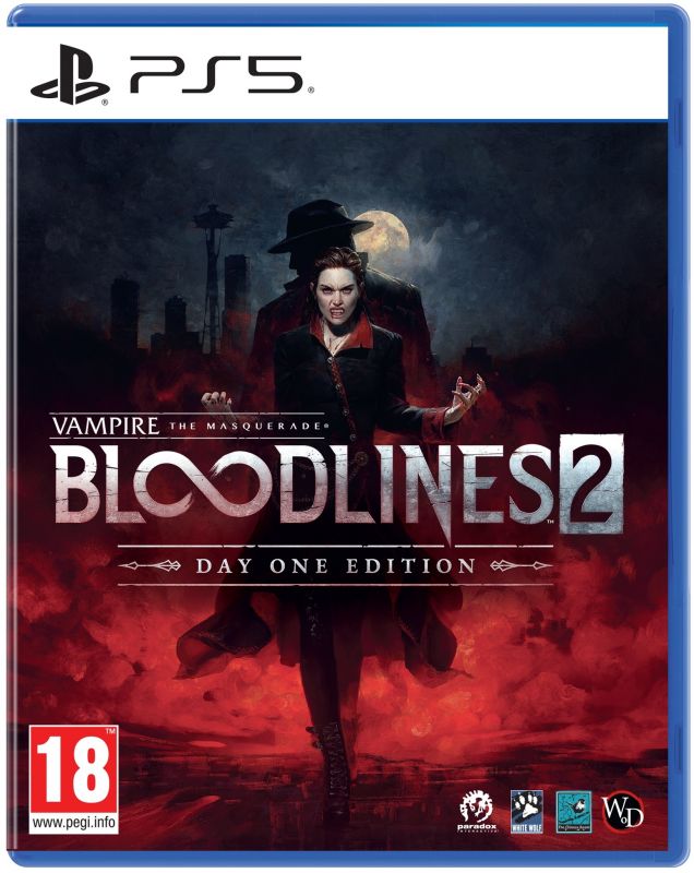 Гра консольна PS5 Vampire: The Masquerade - Bloodlines 2, Day One Edition, BD диск