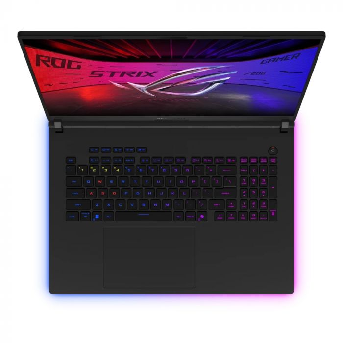 Ноутбук ASUS ROG Strix SCAR 18 G835LX-SA088X 18" 2.5K IPS, Intel Ultra 9 275HX, 64GB, F2TB, NVD5090-24, Win11P, Чорний Ноутбук ASUS ROG Strix SCAR 18 G835LX-SA088X 18" 2.5K IPS, Intel Ultra 9 275HX, 64GB, F2TB, NVD5090-24, Win11P, Чорний