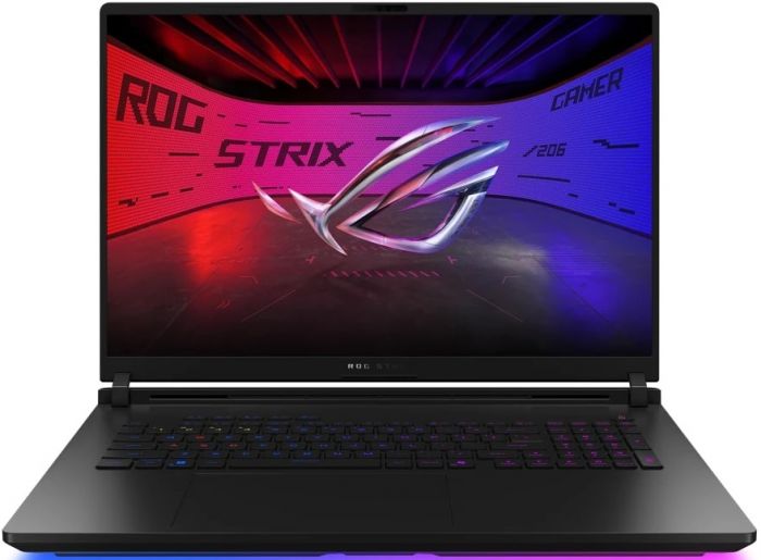 Ноутбук ASUS ROG Strix SCAR 18 G835LX-SA088X 18" 2.5K IPS, Intel Ultra 9 275HX, 64GB, F2TB, NVD5090-24, Win11P, Чорний Ноутбук ASUS ROG Strix SCAR 18 G835LX-SA088X 18" 2.5K IPS, Intel Ultra 9 275HX, 64GB, F2TB, NVD5090-24, Win11P, Чорний