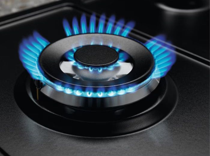 Варильна поверхня Electrolux газова, 90см, чавун, чорний Варильна поверхня Electrolux газова, 90см, чавун, чорний