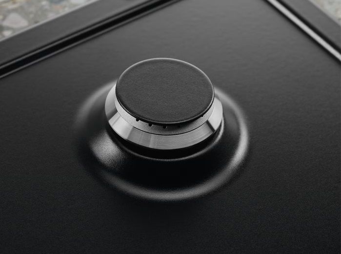 Варильна поверхня Electrolux газова, 90см, чавун, чорний Варильна поверхня Electrolux газова, 90см, чавун, чорний