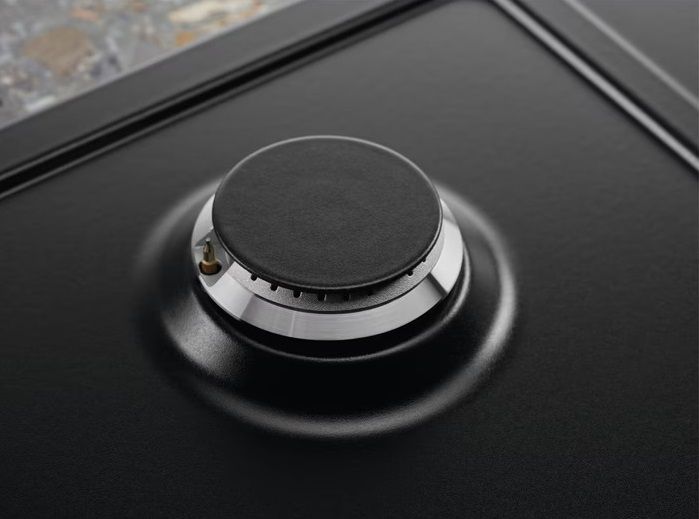 Варильна поверхня Electrolux газова, 90см, чавун, чорний Варильна поверхня Electrolux газова, 90см, чавун, чорний