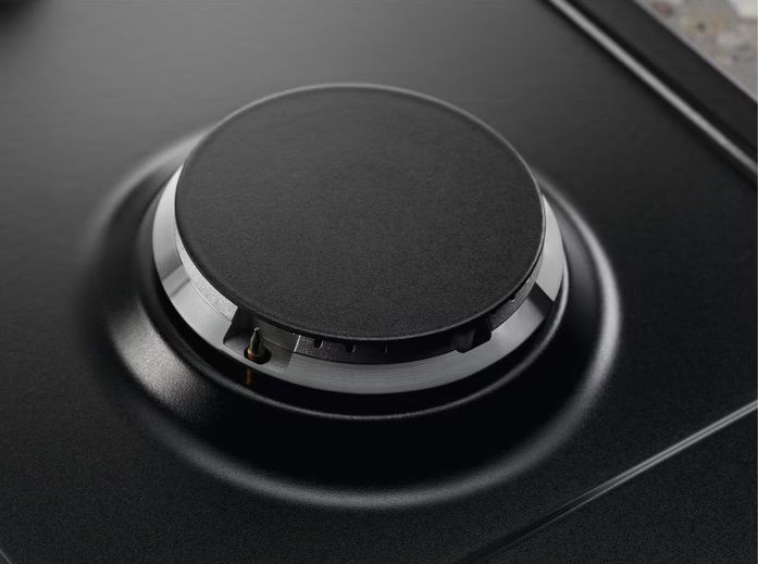 Варильна поверхня Electrolux газова, 90см, чавун, чорний Варильна поверхня Electrolux газова, 90см, чавун, чорний