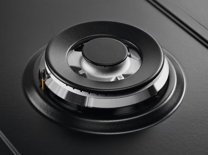 Варильна поверхня Electrolux газова, 90см, чавун, чорний Варильна поверхня Electrolux газова, 90см, чавун, чорний