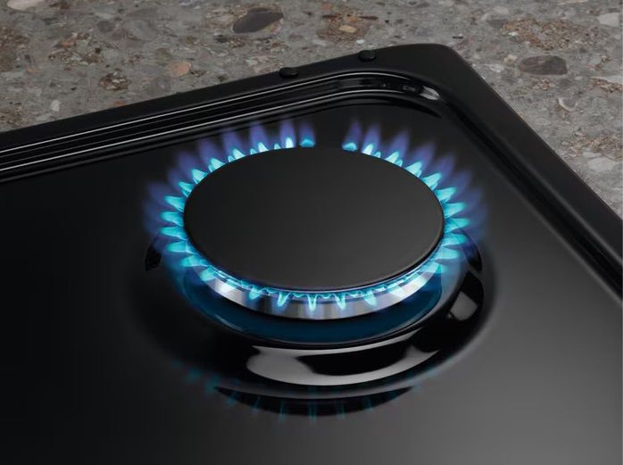 Варильна поверхня Electrolux газова, 90см, чавун, чорний Варильна поверхня Electrolux газова, 90см, чавун, чорний