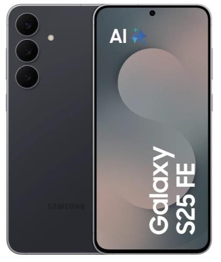 Смартфон Samsung Galaxy S25 FE 5G (S731) 6.7' 8/128ГБ, 2SIM, 4900мА•год, чорний глибокий Смартфон Samsung Galaxy S25 FE 5G (S731) 6.7' 8/128ГБ, 2SIM, 4900мА•год, чорний глибокий
