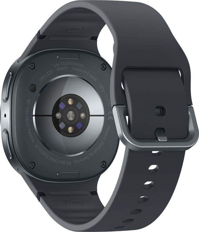 Смарт-годинник Samsung Galaxy Watch 8 40мм (L320) 1.34", 438x438, sAMOLED, BT 5.3, NFC, 2/32ГБ, сірий