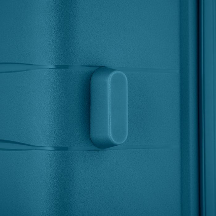 Валіза 2E, Aero, поліпропілен, велика, 99/119 л, TSA, 4 колеса, EXP, синій