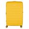 Валіза 2E, Aero, поліпропілен, велика, 99/119 л, TSA, 4 колеса, EXP, бурштиново-жовтий