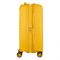 Валіза 2E, Aero, поліпропілен, мала, 35/44 л, TSA, 4 колеса, EXP, бурштиново-жовтий