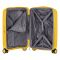 Валіза 2E, Aero, поліпропілен, мала, 35/44 л, TSA, 4 колеса, EXP, бурштиново-жовтий