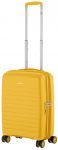 Валіза 2E, Aero, поліпропілен, мала, 35/44 л, TSA, 4 колеса, EXP, бурштиново-жовтий