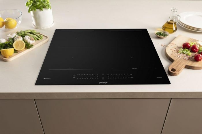Варильна поверхня Gorenje індукційна, 60см, PowerBoost, TouchControl, Wi-Fi, збільшена площа приготування, чорний Варильна поверхня Gorenje індукційна, 60см, PowerBoost, TouchControl, Wi-Fi, збільшена площа приготування, чорний