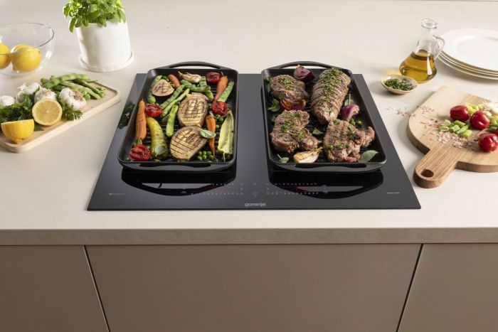 Варильна поверхня Gorenje індукційна, 60см, PowerBoost, TouchControl, Wi-Fi, збільшена площа приготування, чорний Варильна поверхня Gorenje індукційна, 60см, PowerBoost, TouchControl, Wi-Fi, збільшена площа приготування, чорний