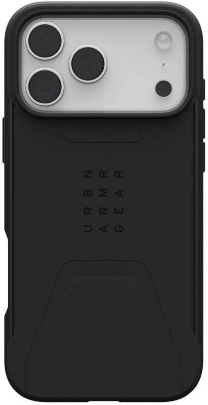 Чохол UAG для iPhone 17 Pro Max, Civilian MagSafe, Black Чохол UAG для iPhone 17 Pro Max, Civilian MagSafe, Black