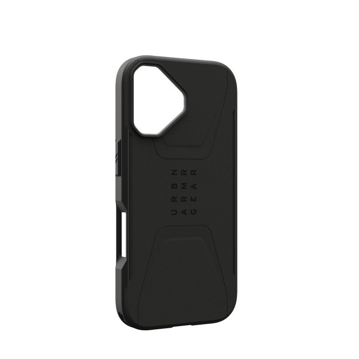 Чохол UAG для iPhone 17, Civilian MagSafe, Black Чохол UAG для iPhone 17, Civilian MagSafe, Black