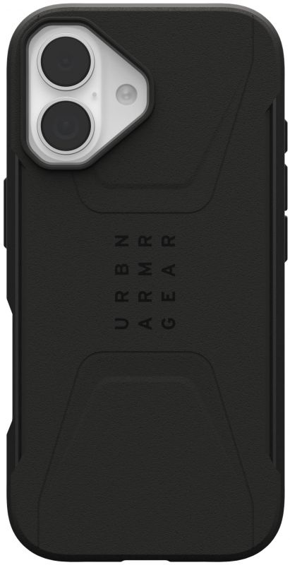 Чохол UAG для iPhone 17, Civilian MagSafe, Black Чохол UAG для iPhone 17, Civilian MagSafe, Black