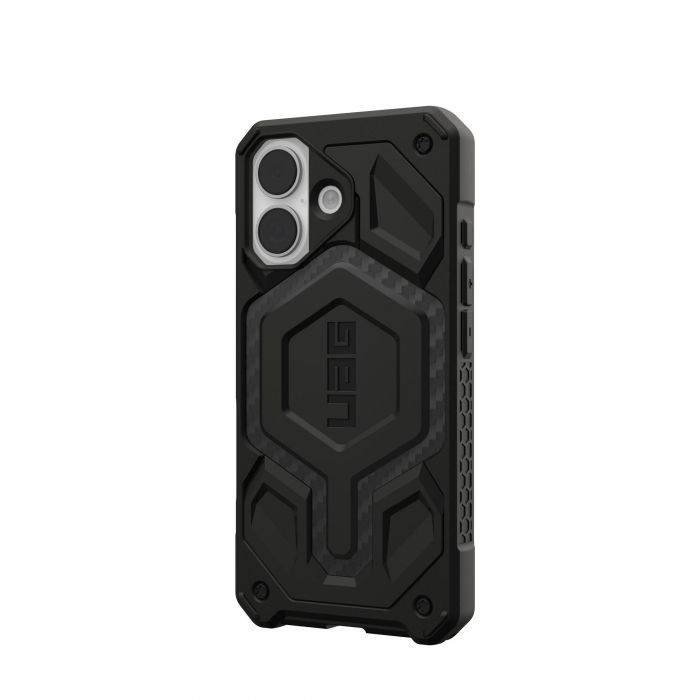 Чохол UAG для iPhone 17, Monarch Pro MagSafe, Carbon Fiber Чохол UAG для iPhone 17, Monarch Pro MagSafe, Carbon Fiber