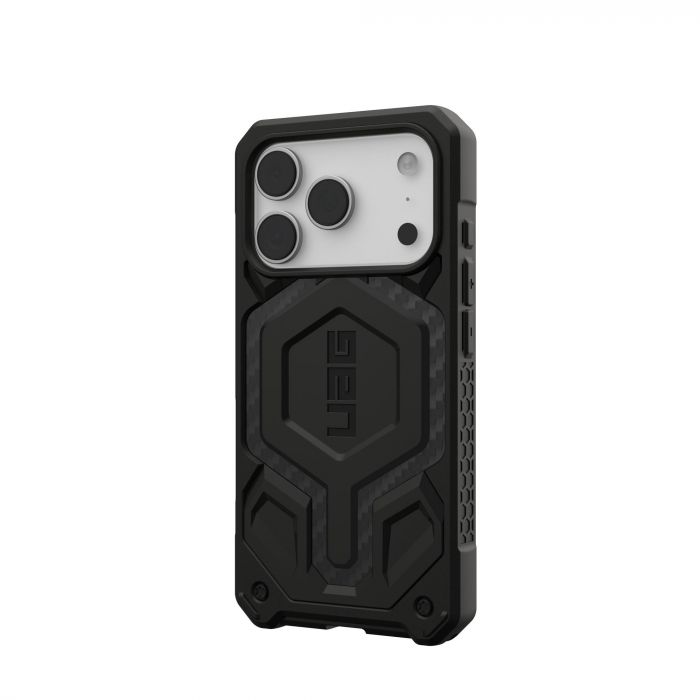 Чохол UAG для iPhone 17 Pro, Monarch Pro MagSafe, Carbon Fiber Чохол UAG для iPhone 17 Pro, Monarch Pro MagSafe, Carbon Fiber