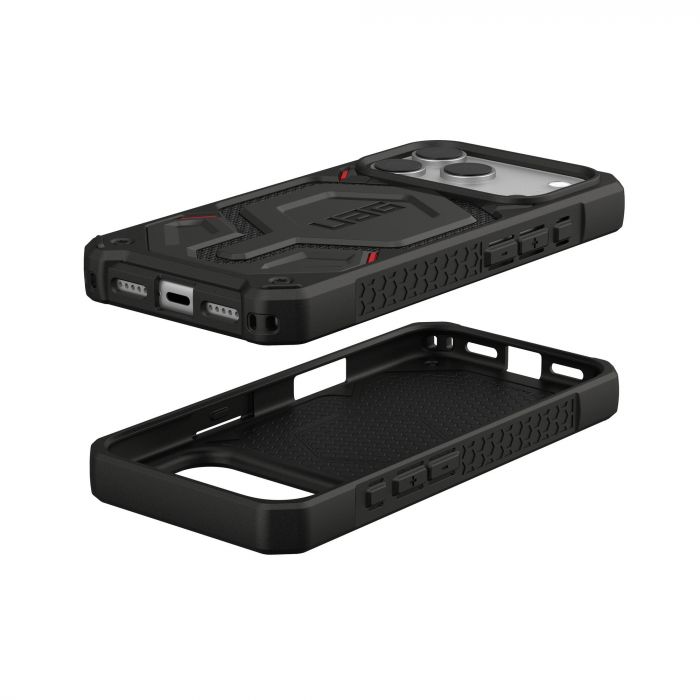Чохол UAG для iPhone 17 Pro, Monarch Pro MagSafe, Kevlar Black Чохол UAG для iPhone 17 Pro, Monarch Pro MagSafe, Kevlar Black
