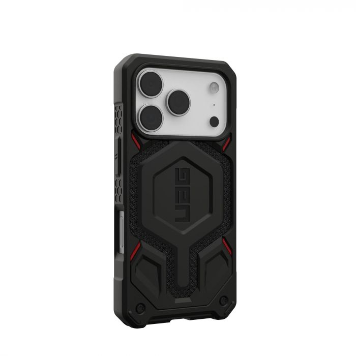 Чохол UAG для iPhone 17 Pro, Monarch Pro MagSafe, Kevlar Black Чохол UAG для iPhone 17 Pro, Monarch Pro MagSafe, Kevlar Black