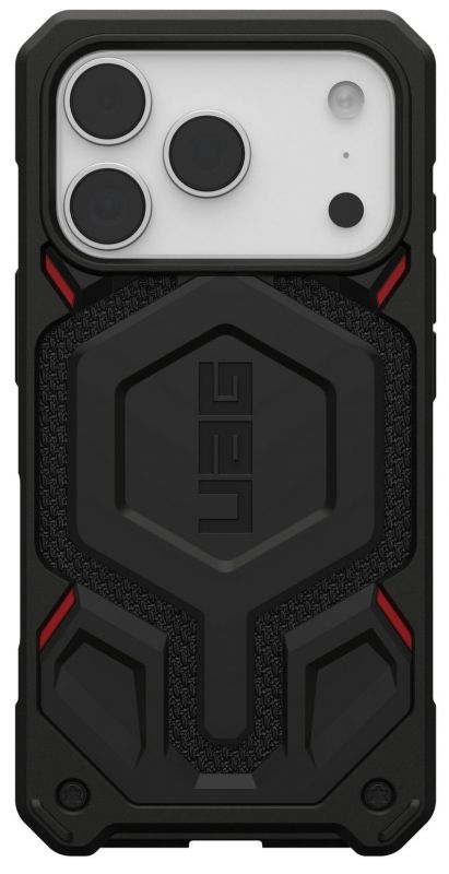 Чохол UAG для iPhone 17 Pro, Monarch Pro MagSafe, Kevlar Black Чохол UAG для iPhone 17 Pro, Monarch Pro MagSafe, Kevlar Black