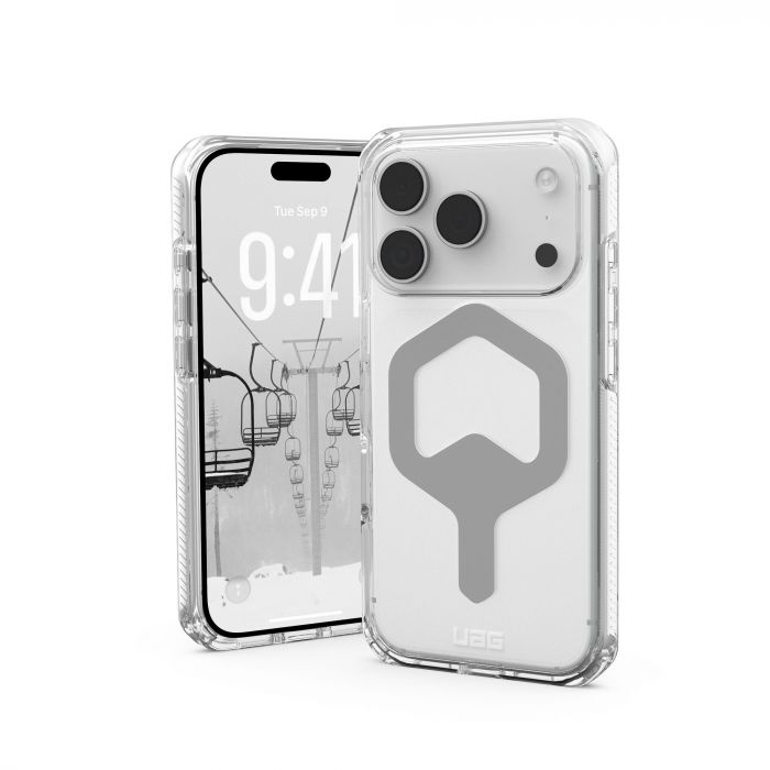 Чохол UAG для iPhone 17 Pro, Plyo MagSafe, Ice/Silver Чохол UAG для iPhone 17 Pro, Plyo MagSafe, Ice/Silver