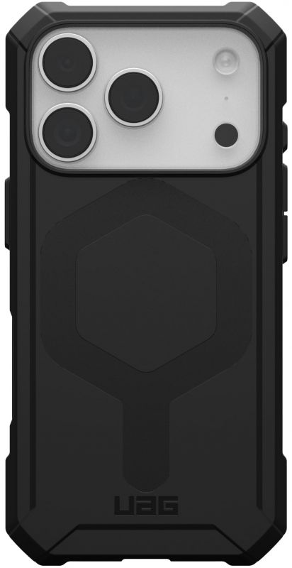 Чохол UAG для iPhone 17 Pro, Essential Armor MagSafe, Black Чохол UAG для iPhone 17 Pro, Essential Armor MagSafe, Black