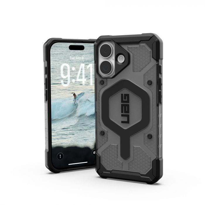 Чохол UAG для iPhone 17, Pathfinder Clear MagSafe, Ash/Black Чохол UAG для iPhone 17, Pathfinder Clear MagSafe, Ash/Black
