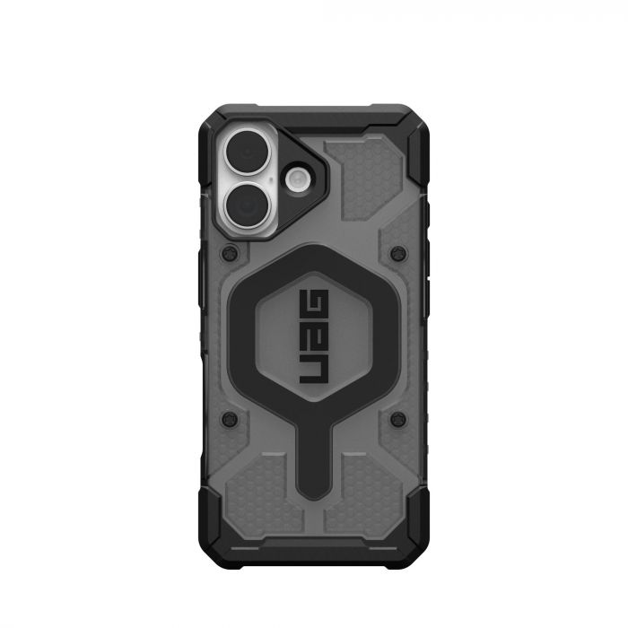Чохол UAG для iPhone 17, Pathfinder Clear MagSafe, Ash/Black Чохол UAG для iPhone 17, Pathfinder Clear MagSafe, Ash/Black