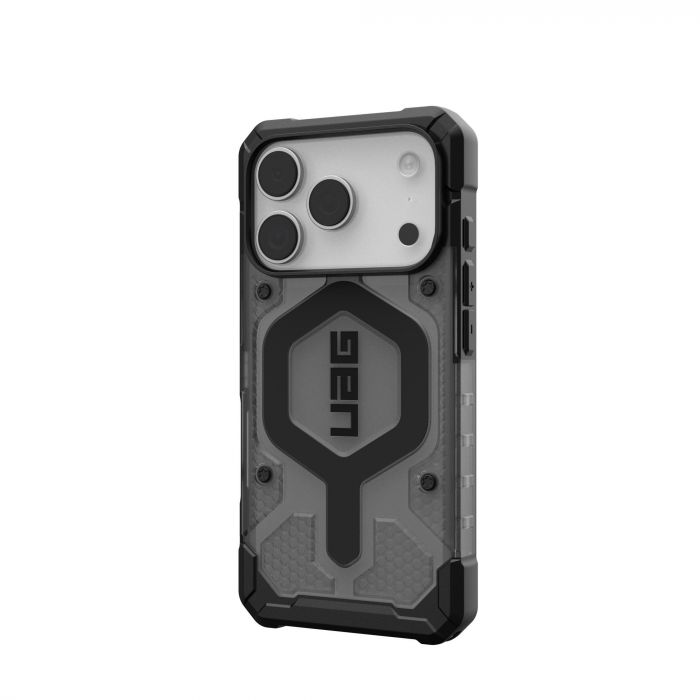 Чохол UAG для iPhone 17 Pro, Pathfinder Clear MagSafe, Ash/Black Чохол UAG для iPhone 17 Pro, Pathfinder Clear MagSafe, Ash/Black