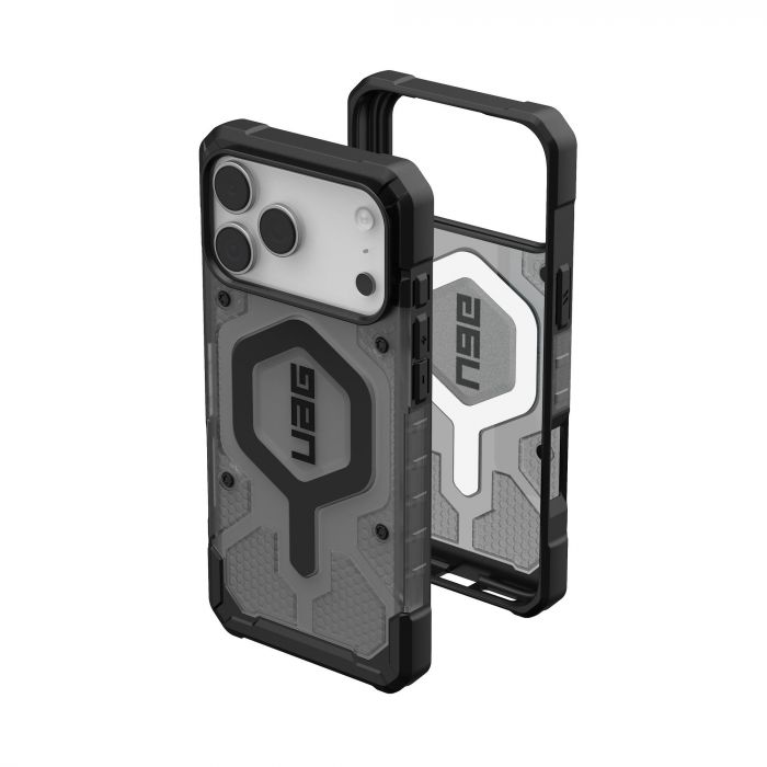 Чохол UAG для iPhone 17 Pro Max, Pathfinder Clear MagSafe, Ash/Black Чохол UAG для iPhone 17 Pro Max, Pathfinder Clear MagSafe, Ash/Black