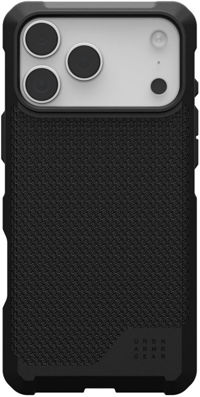 Чохол UAG для iPhone 17 Pro Max, Metropolis LT MagSafe, Kevlar Black Чохол UAG для iPhone 17 Pro Max, Metropolis LT MagSafe, Kevlar Black
