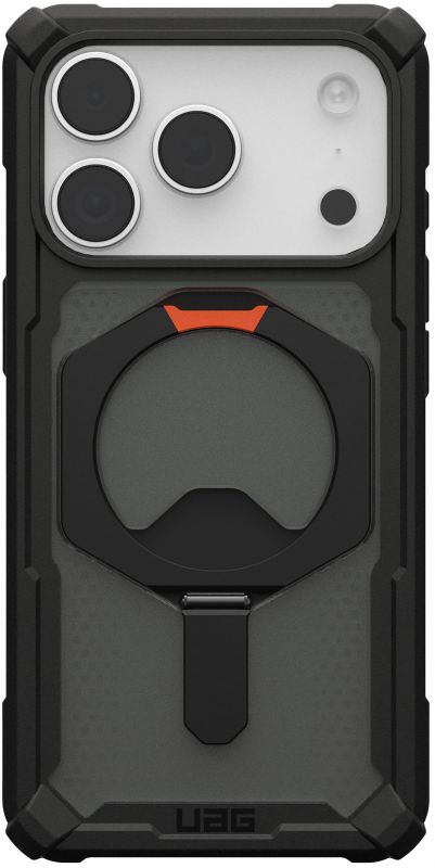 Чохол UAG для iPhone 17 Pro, Plasma XTE MagSafe, Black/Pop Orange Чохол UAG для iPhone 17 Pro, Plasma XTE MagSafe, Black/Pop Orange