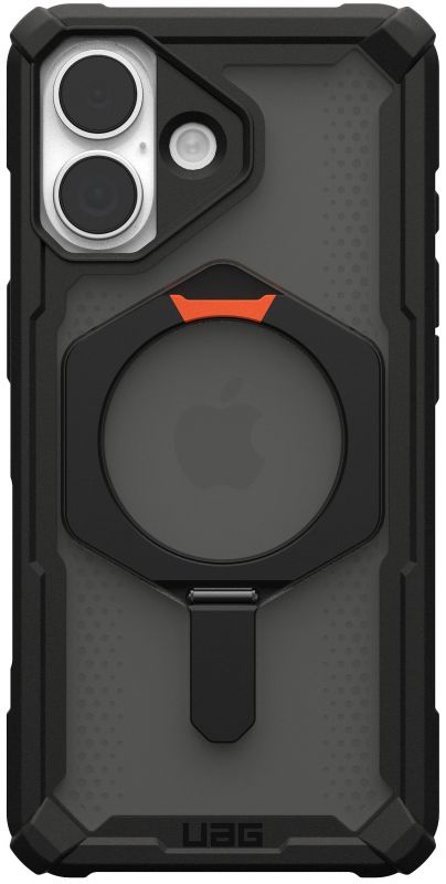 Чохол UAG для iPhone 17, Plasma XTE MagSafe, Black/Pop Orange Чохол UAG для iPhone 17, Plasma XTE MagSafe, Black/Pop Orange