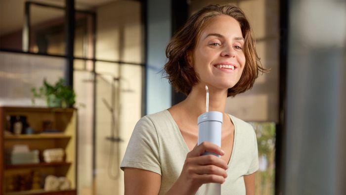 Іригатор Philips портативний Sonicare Compact Flosser 1000, чаша 200 мл, складний, голубий Іригатор Philips портативний Sonicare Compact Flosser 1000, чаша 200 мл, складний, голубий