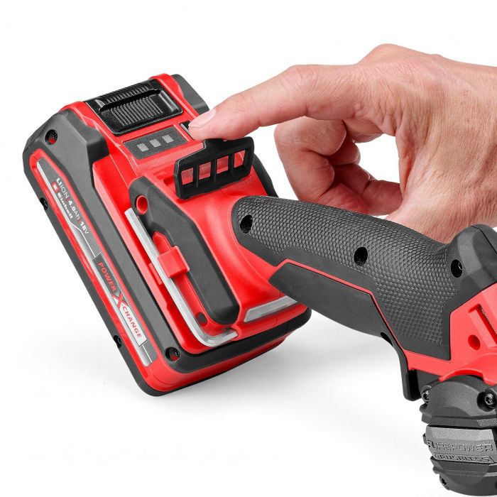 Шліфмашина відрізна акумуляторна Einhell Professional TP-CO 18/76-C Li BL - Solo безщіткова 16мм 18В 20000об/хв 0.67кг без АКБ та ЗП Шліфмашина відрізна акумуляторна Einhell Professional TP-CO 18/76-C Li BL - Solo безщіткова 16мм 18В 20000об/хв 0.67кг без АКБ та ЗП