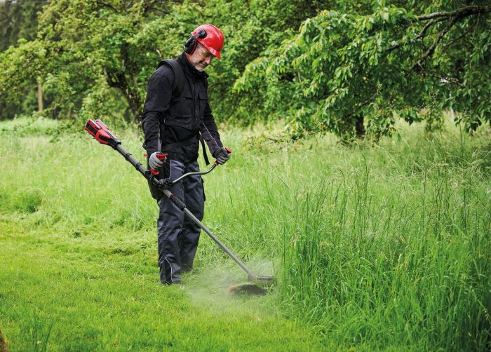 Тример-коса акумуляторна Einhell GP-BC 36/430 Li BL - Solo безщіткова 36В(18+18) 5200об/хв 7.25кг без АКБ та ЗП Тример-коса акумуляторна Einhell GP-BC 36/430 Li BL - Solo безщіткова 36В(18+18) 5200об/хв 7.25кг без АКБ та ЗП