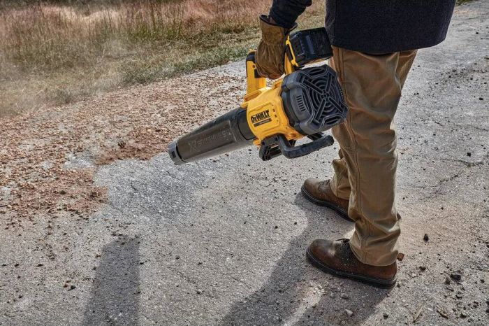 Повітродув садовий акумуляторний DeWalt 18В 200км/год 3.1кг без АКБ та ЗП