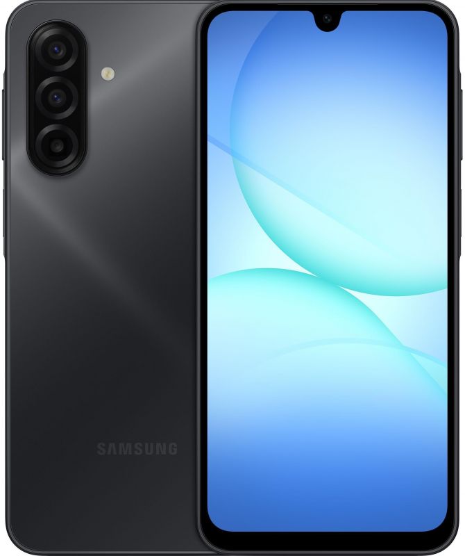 Смартфон Samsung Galaxy A17 (A175) 6.7" 4/128ГБ, 2SIM, 5000мА•год, чорний