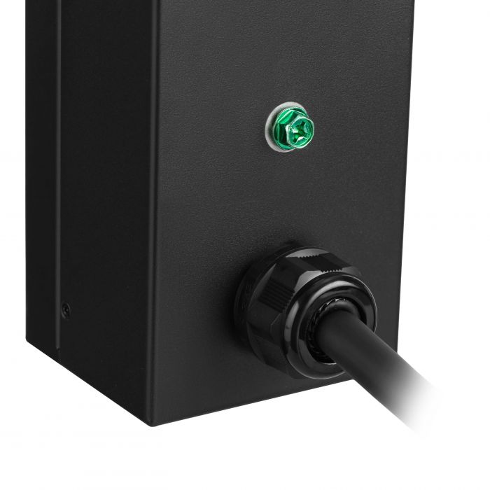 Пристрій розподілу електроживлення MIRSAN MXB, 2U, 16A, 1Ph, 16 гібридних розеток (C13-C19), чорний Пристрій розподілу електроживлення MIRSAN MXB, 2U, 16A, 1Ph, 16 гібридних розеток (C13-C19), чорний