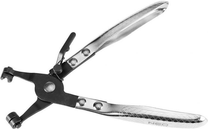 Кліщі для хомутів Neo Tools, 0-45мм, 210мм, самозажимні Кліщі для хомутів Neo Tools, 0-45мм, 210мм, самозажимні